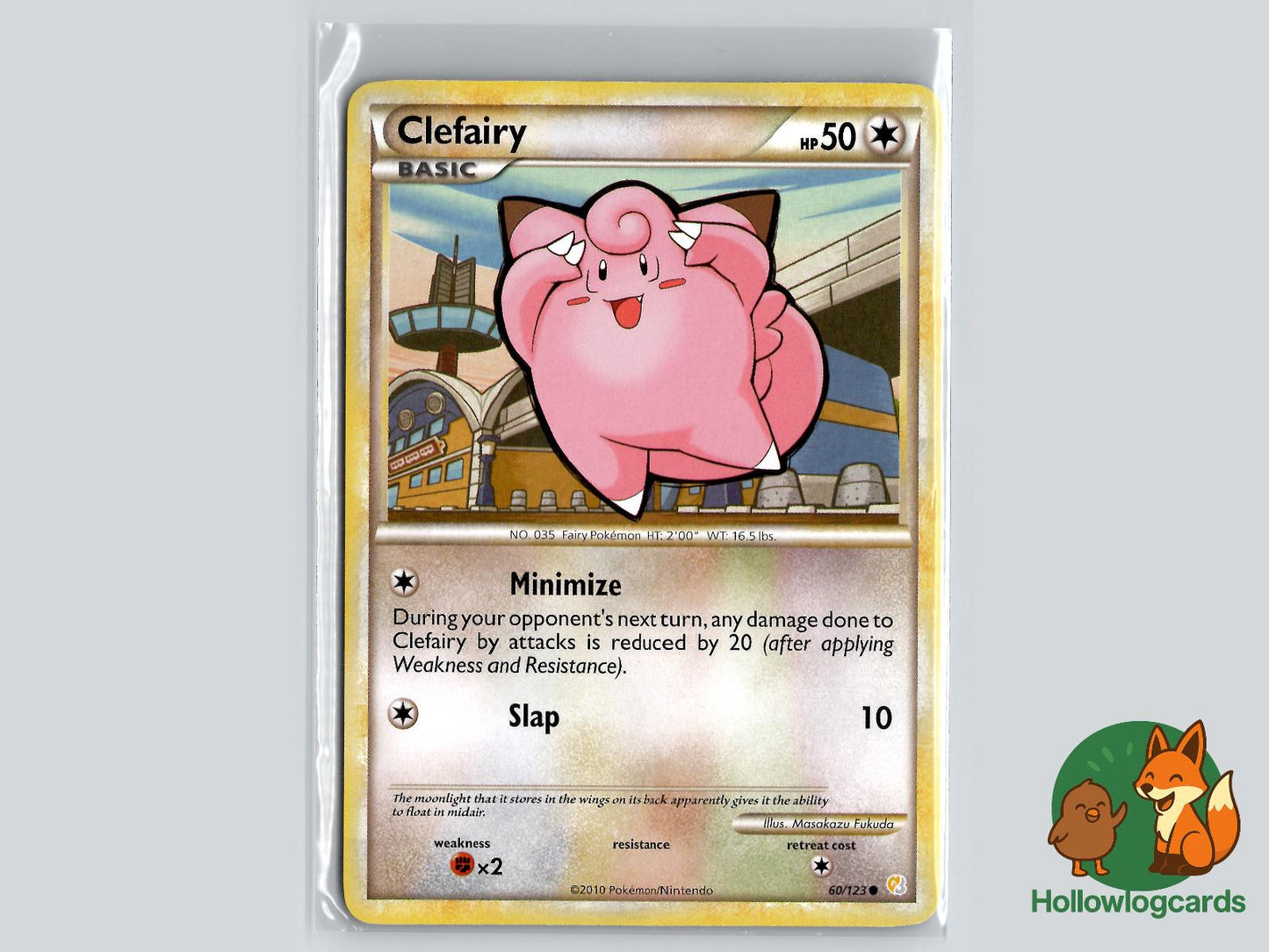 Clefairy (60/123) - HeartGold & SoulSilver Pokémon Card