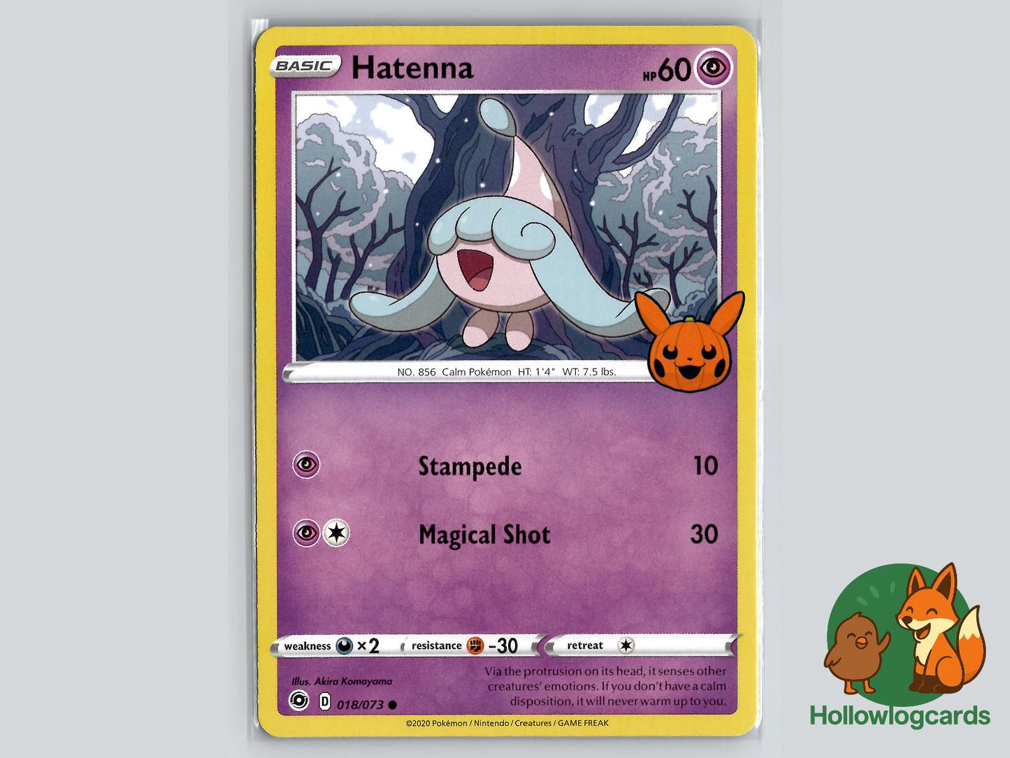 Hatenna (018/073) Pokémon Card