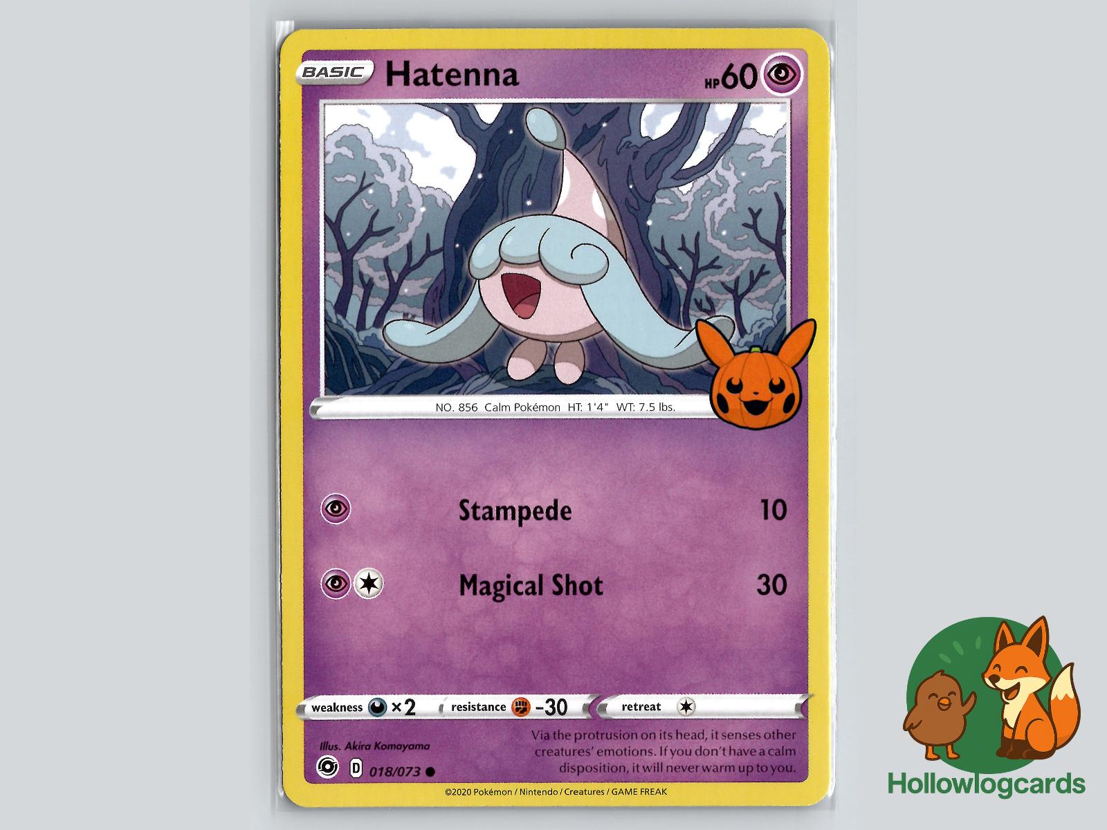 Hatenna (018/073) Pokémon Card
