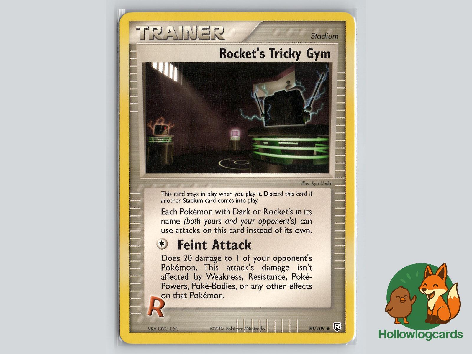 Rocket's Tricky Gym (90/109) - Team Rocket Returns Pokémon Card