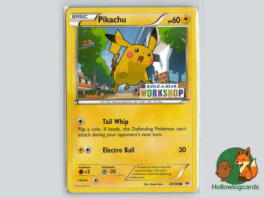 Pikachu (020/108) Pokémon Card