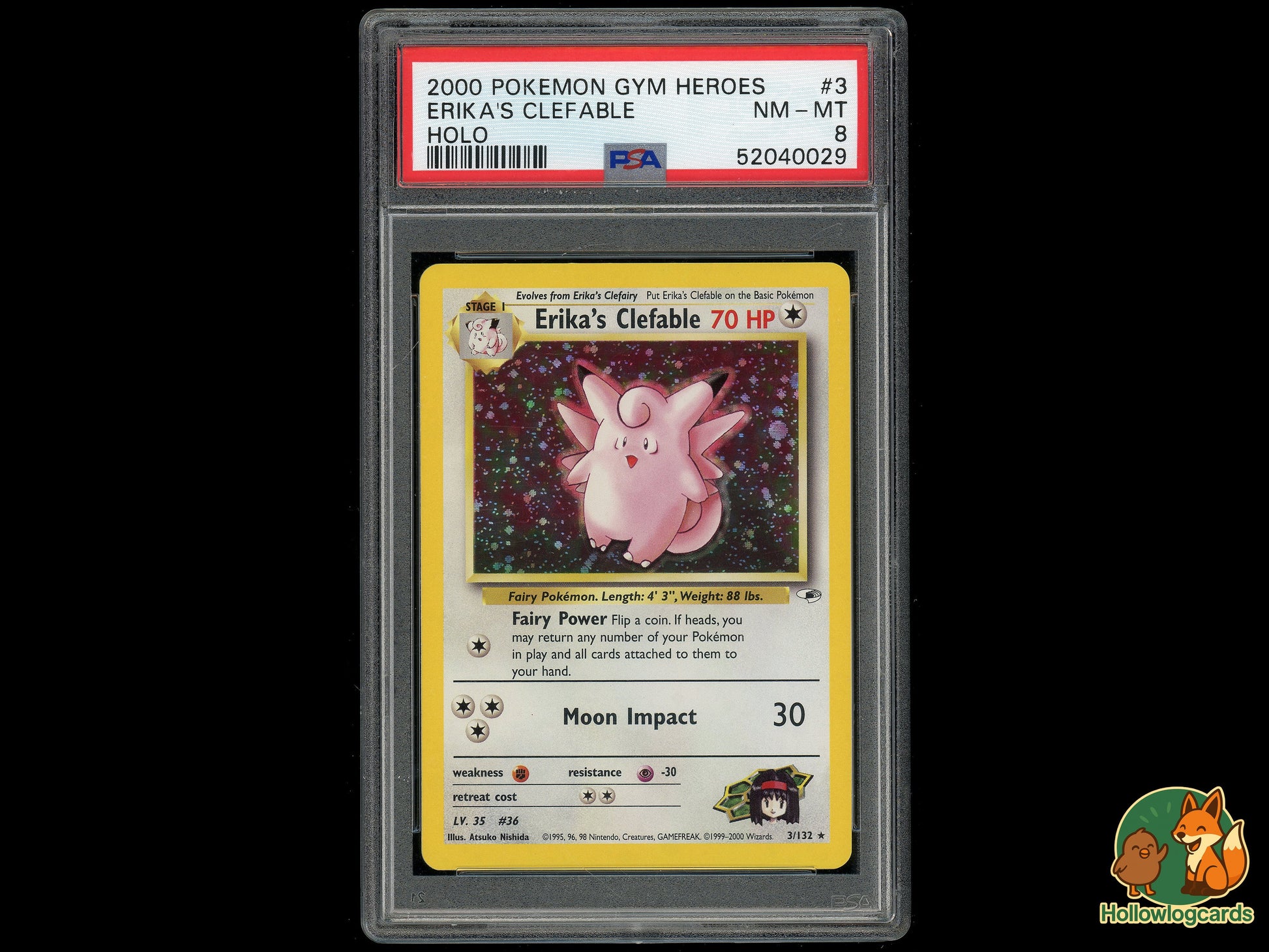 Image of Erikas Clefable Gym Heroes (G1) #3