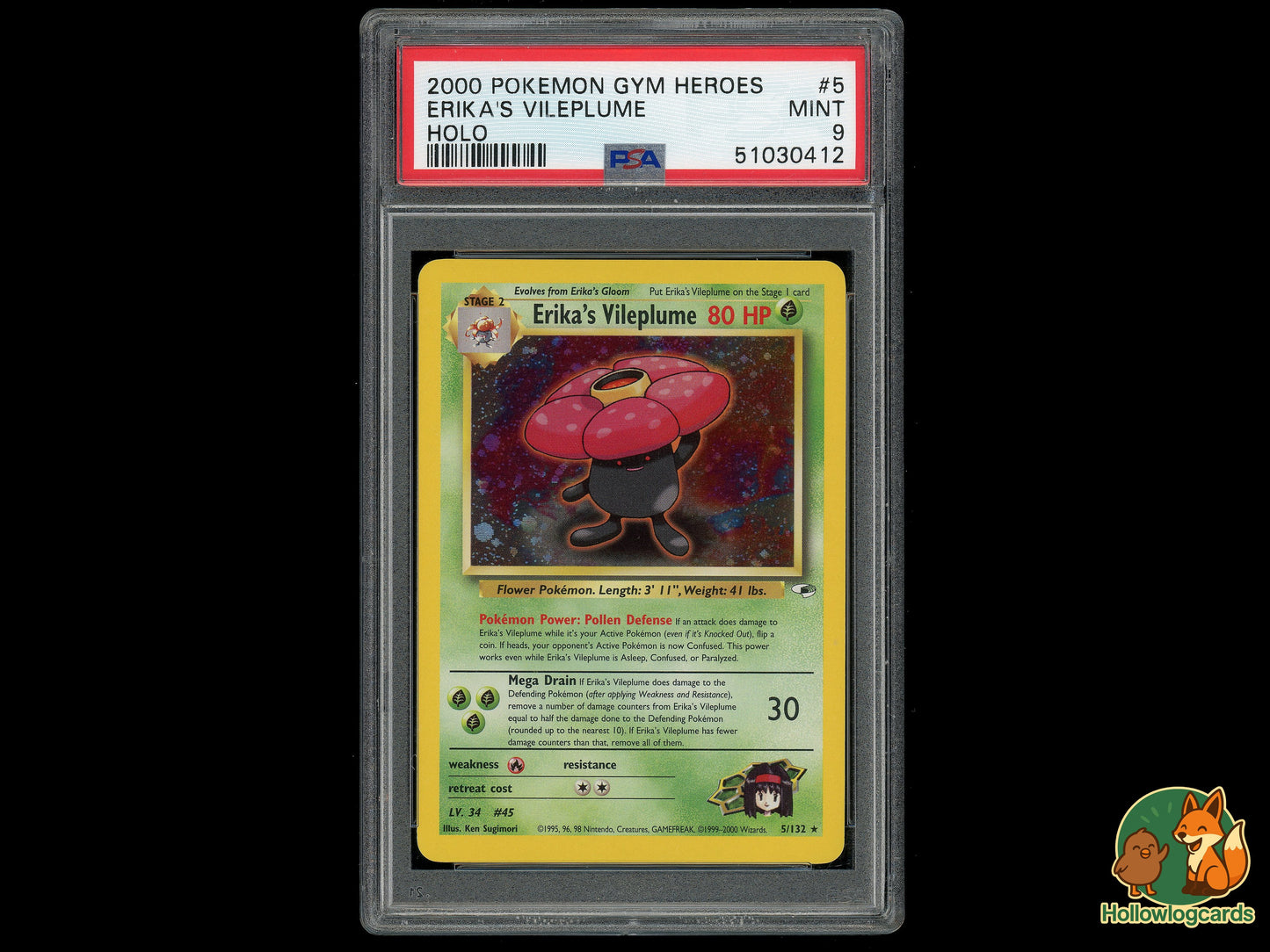 Image of Erikas Vileplume Gym Heroes (G1) #5