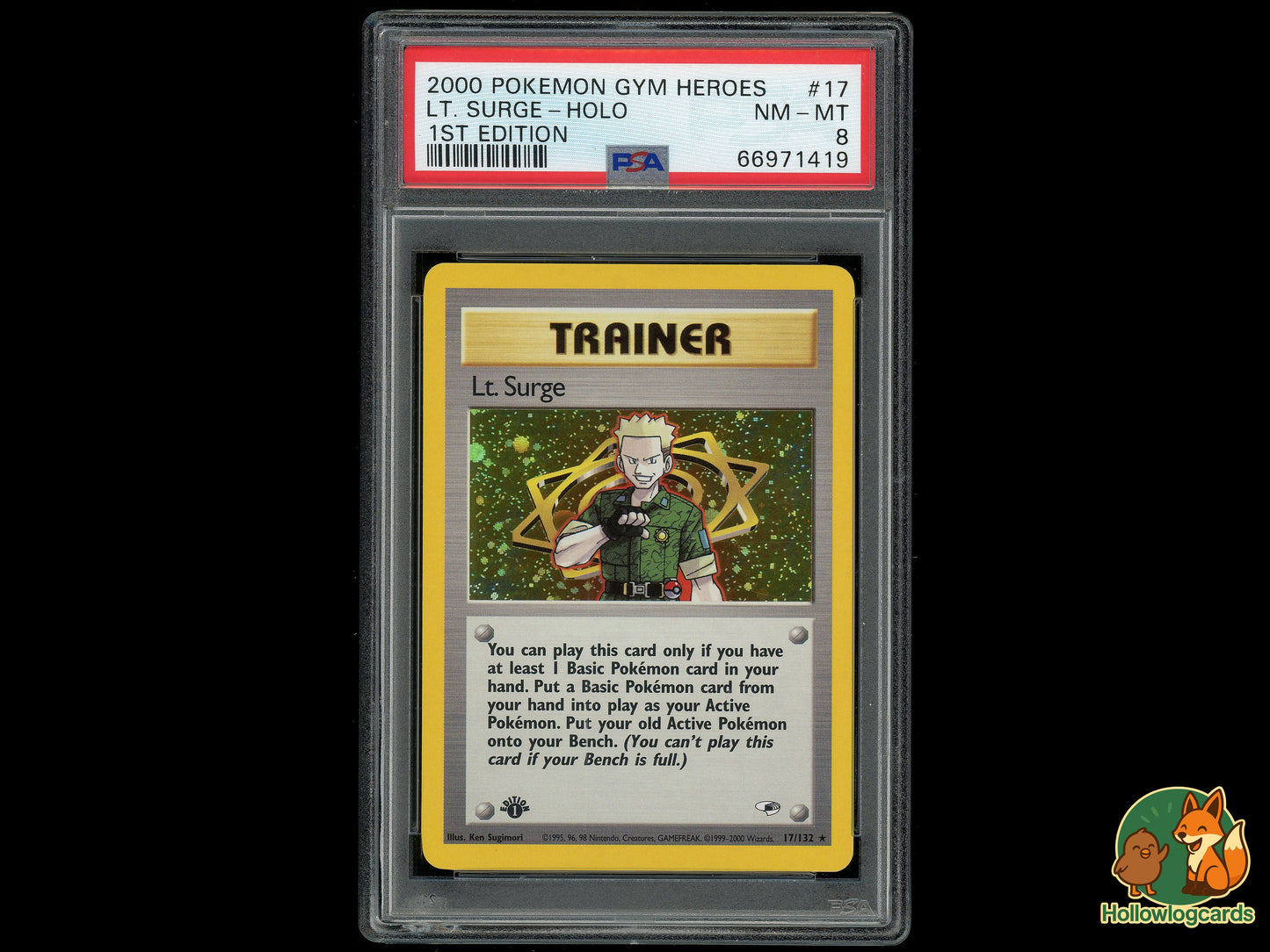 Image of Lt. Surge Gym Heroes (G1) #17