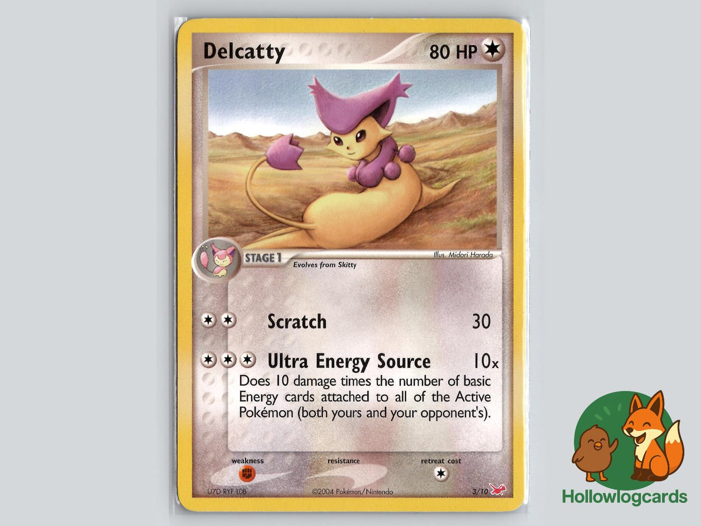 Delcatty (3/10) - EX Trainer Kit Latias Pokémon Card