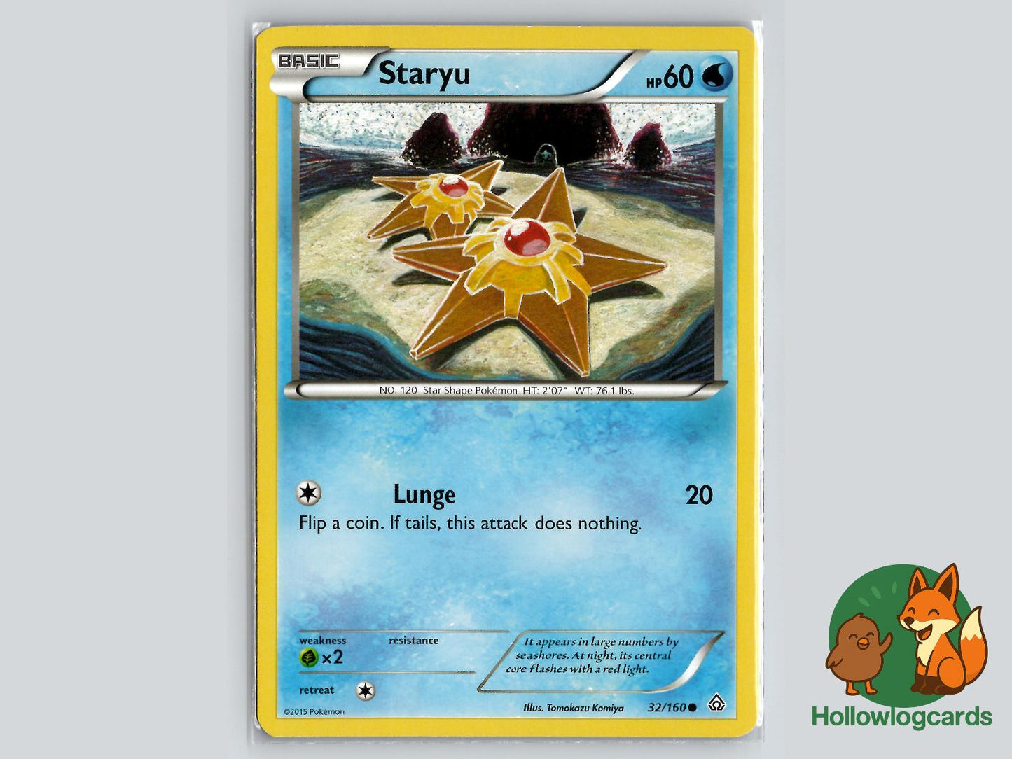 Staryu (32/160) - Primal Clash Pokémon Card