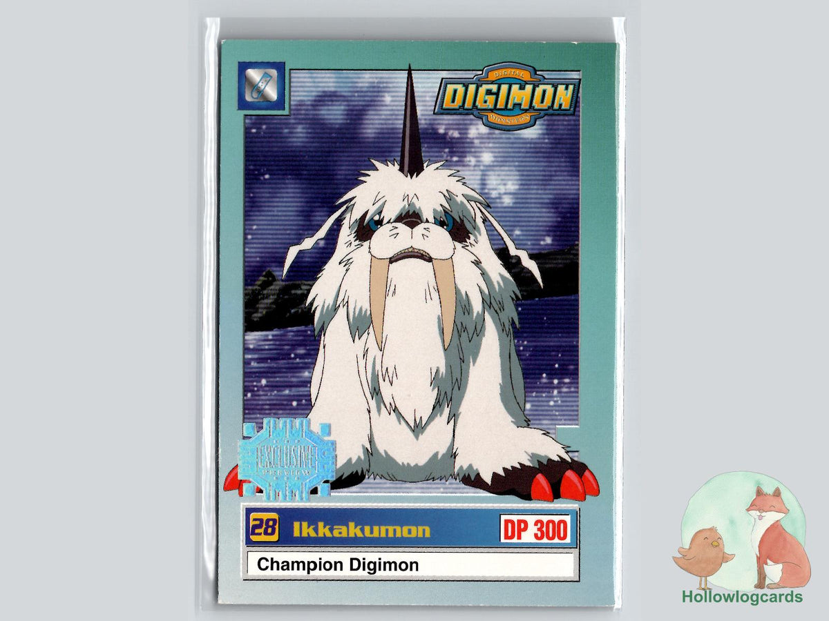 Ikkakumon (27/34) 1999 Upper Deck Digimon card
