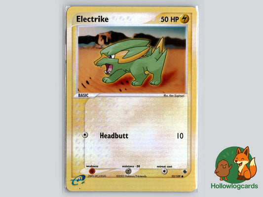 Electrike (52/109) - Ruby & Sapphire Pokémon Card