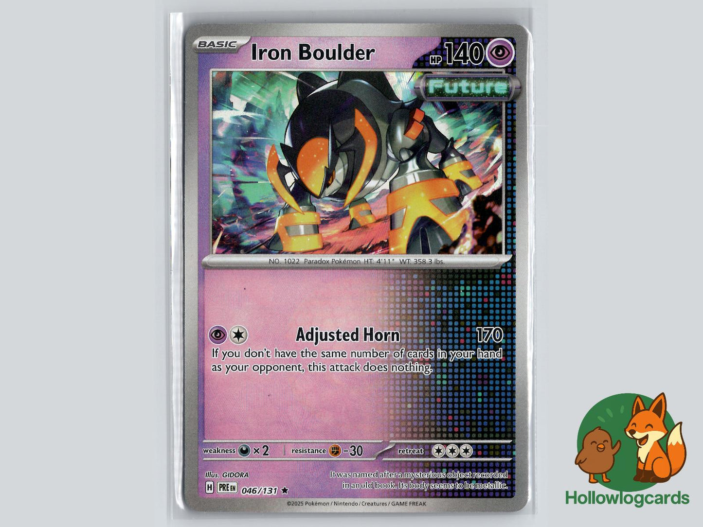 Iron Boulder (046/131) - Prismatic Evolutions Pokémon Card