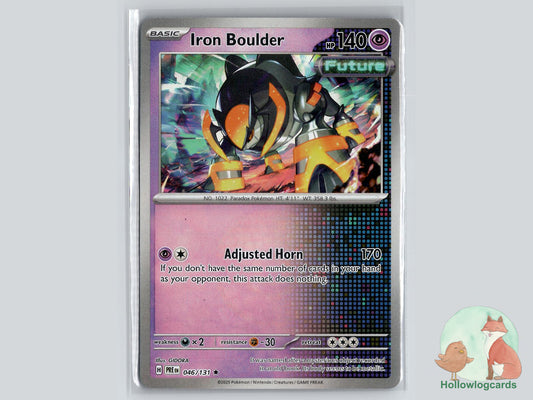 Iron Boulder (046/131) - Prismatic Evolutions Pokémon Card