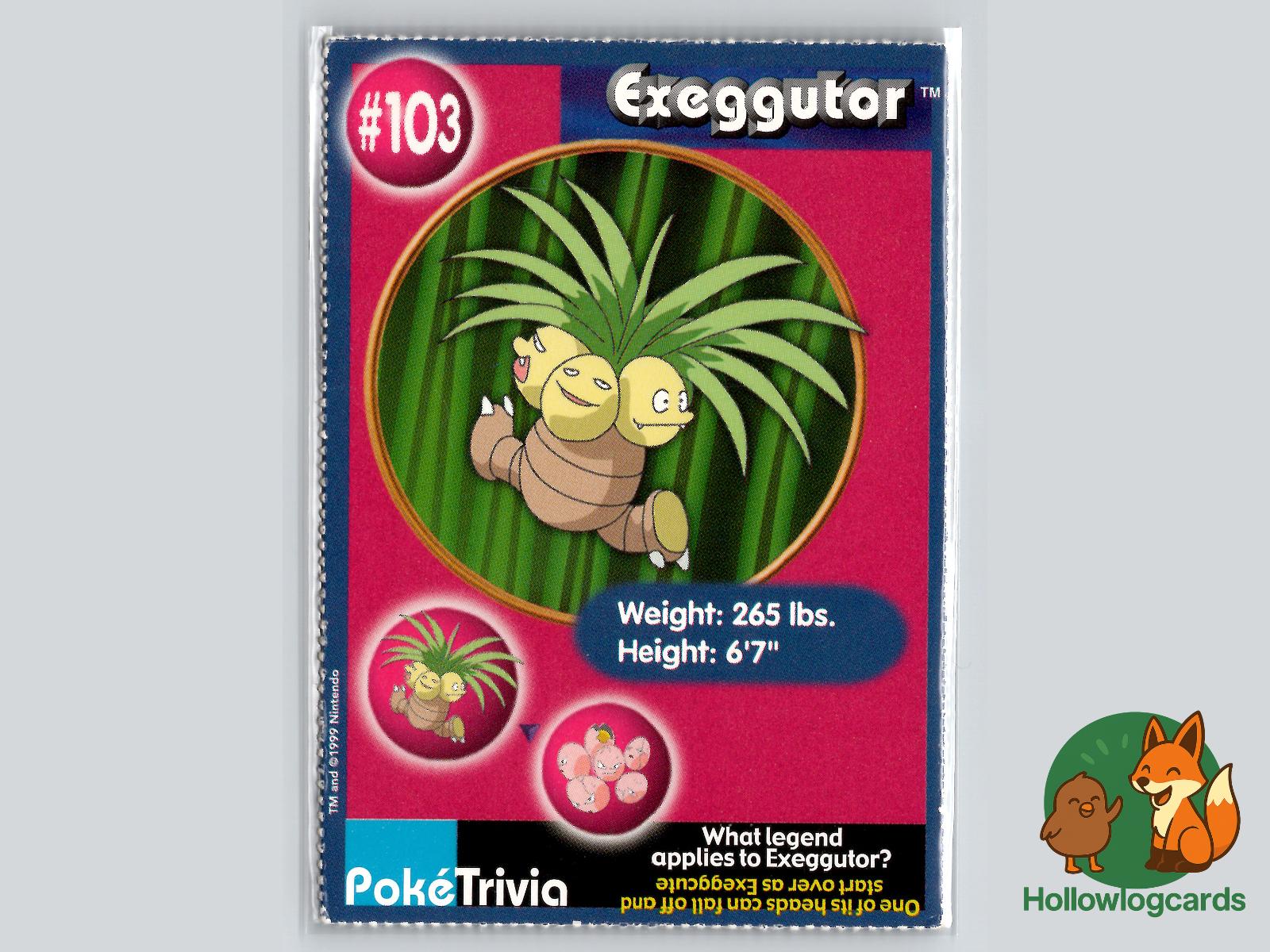 Exeggutor (103) Pokémon Card