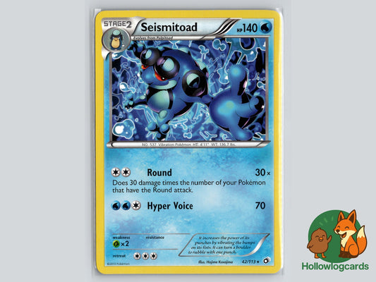 Image of Seismitoad Legendary Treasures (LTR) #42
