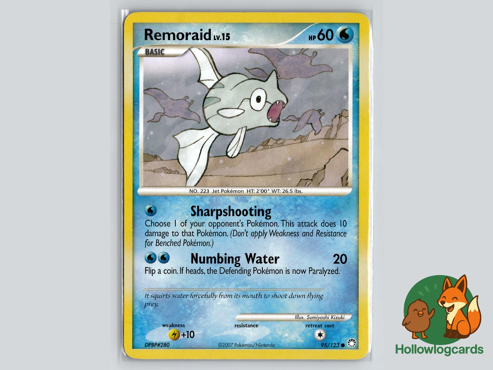 Remoraid (95/123) - Mysterious Treasures Pokémon Card