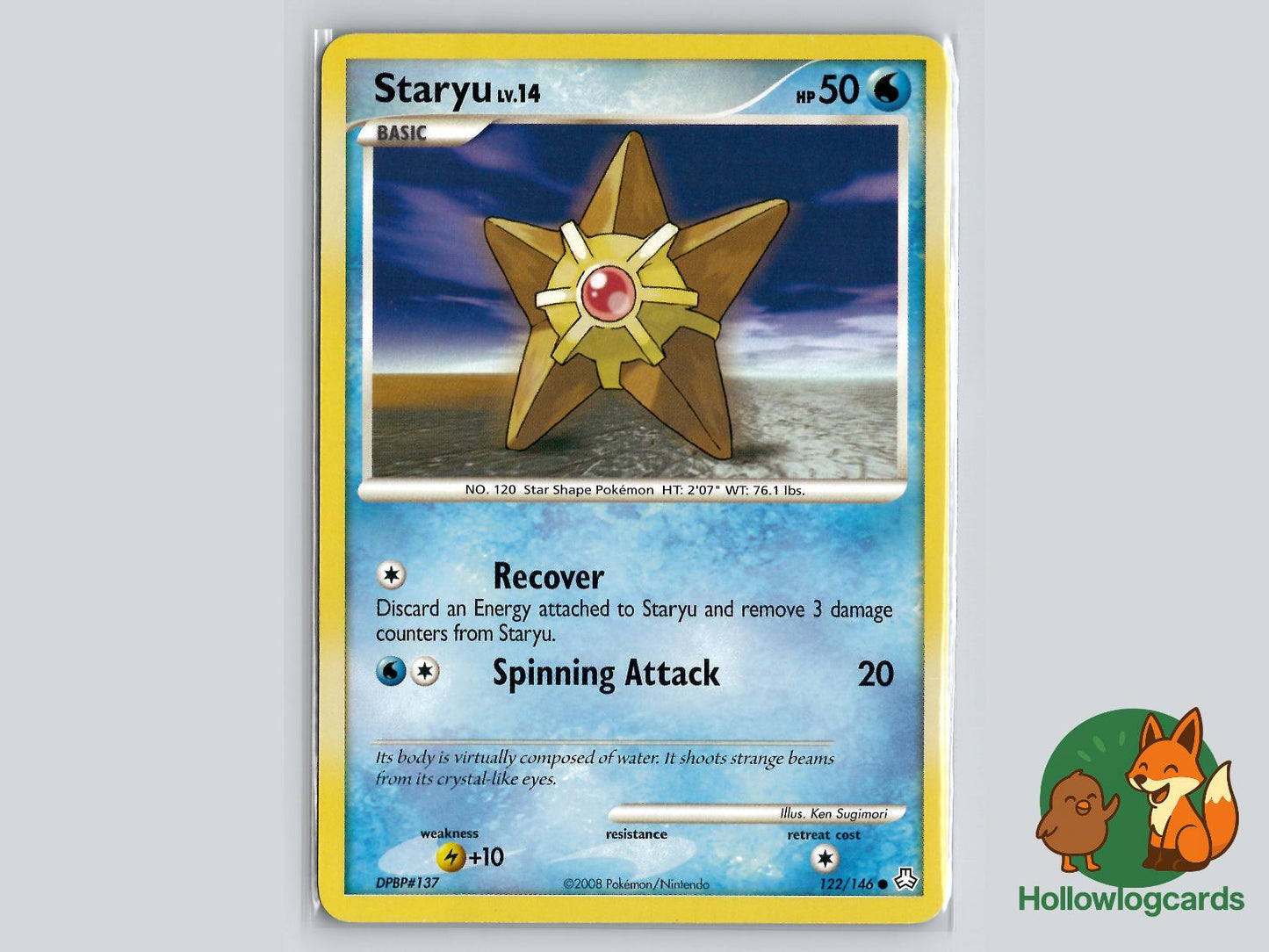 Staryu (122/146) - Legends Awakened Pokémon Card