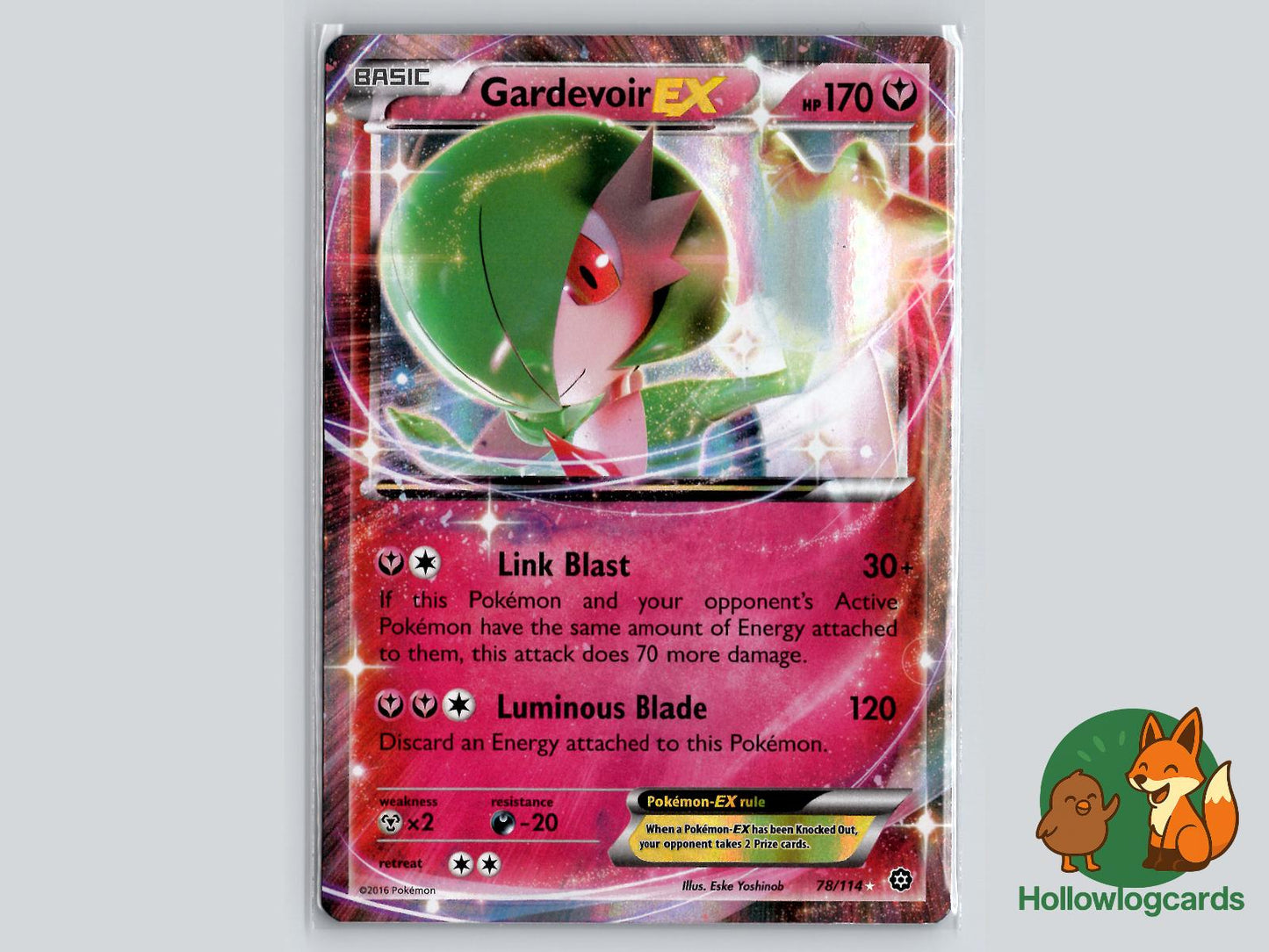 Gardevoir EX (78/114) - Steam Siege Pokémon Card