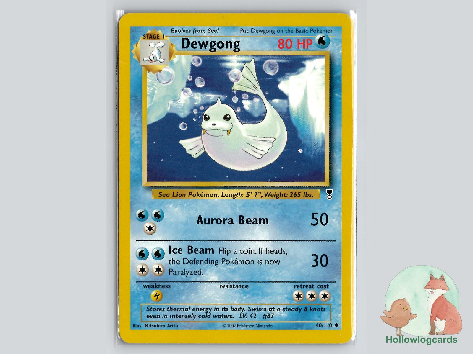 Dewgong (40/110) - Legendary Collection Pokémon Card