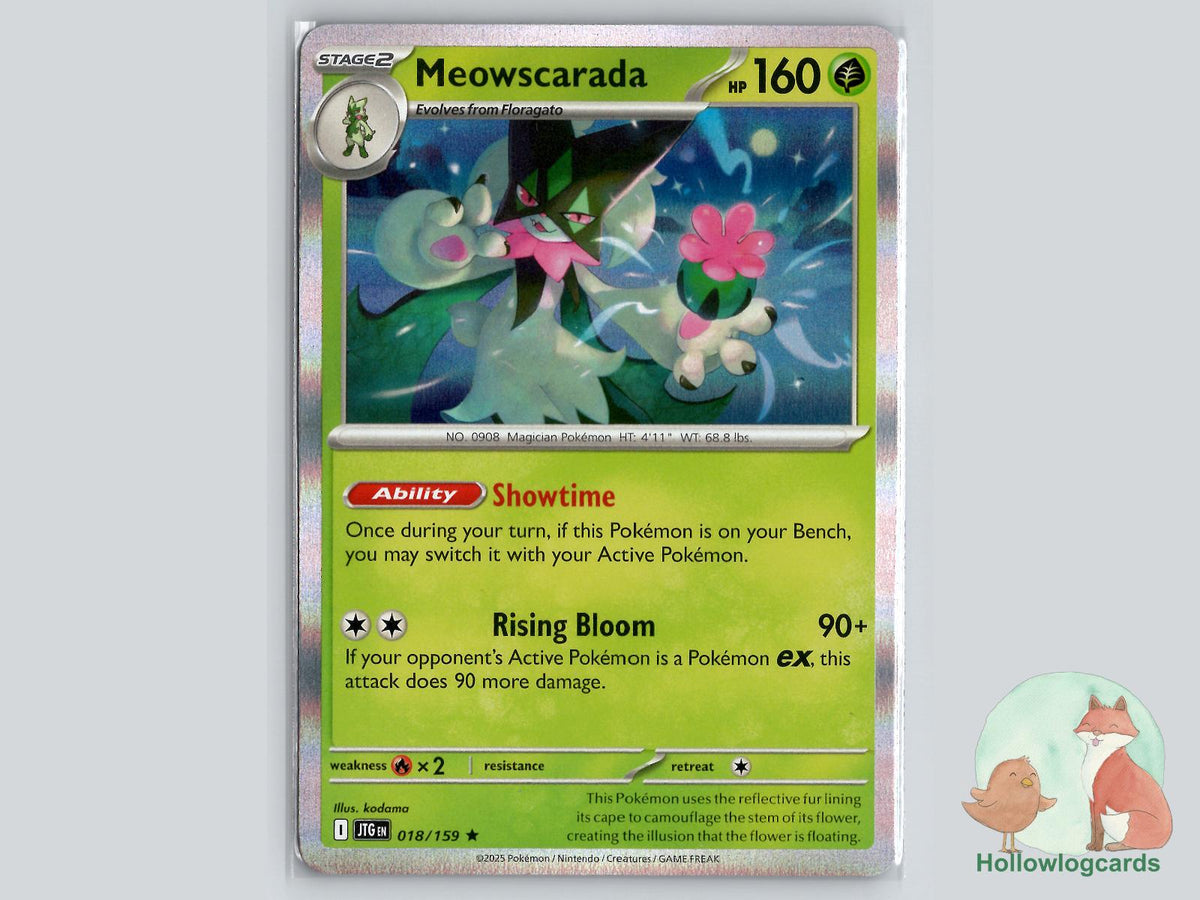 Meowscarada (018/159) - Journey Together Pokémon Card