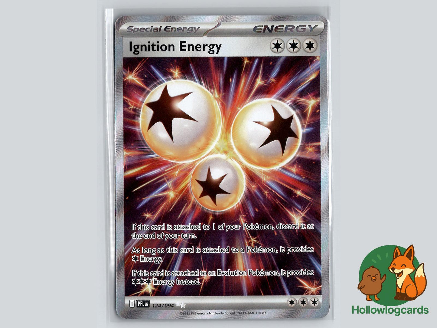Ignition Energy (124/094) - Phantasmal Flames Pokémon Card