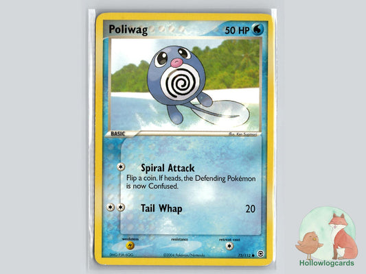 Poliwag (75/112) - FireRed & LeafGreen Pokémon Card