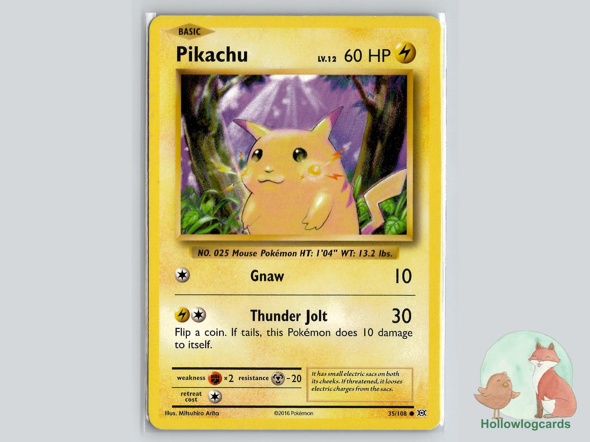 Pikachu (35/108) - Evolutions Pokémon Card