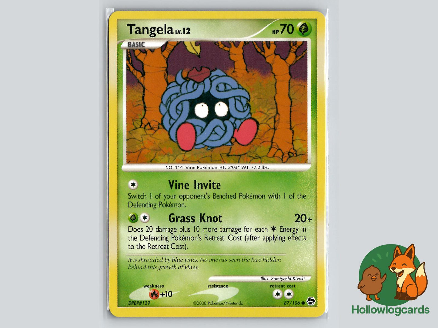 Tangela (87/106) - Great Encounters Pokémon Card