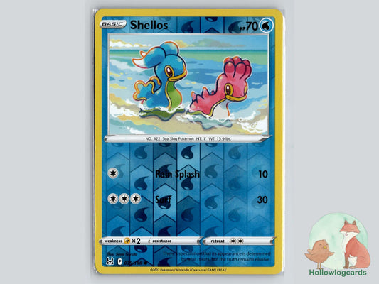 Shellos (039/196) - Lost Origin Pokémon Card