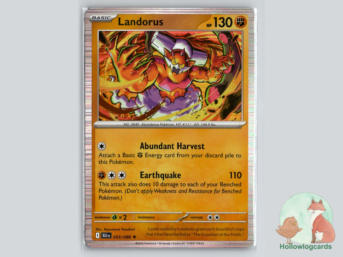 Landorus (053/086) - Black Bolt Pokémon Card