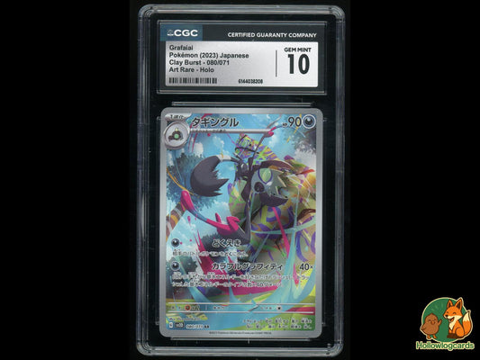 Graded Grafaiai (080/071) Pokémon Card