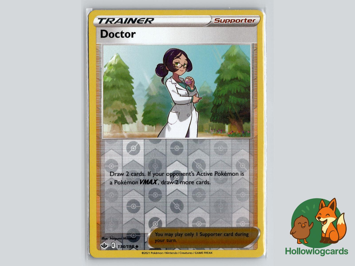 Doctor (134/198) - Chilling Reign Pokémon Card