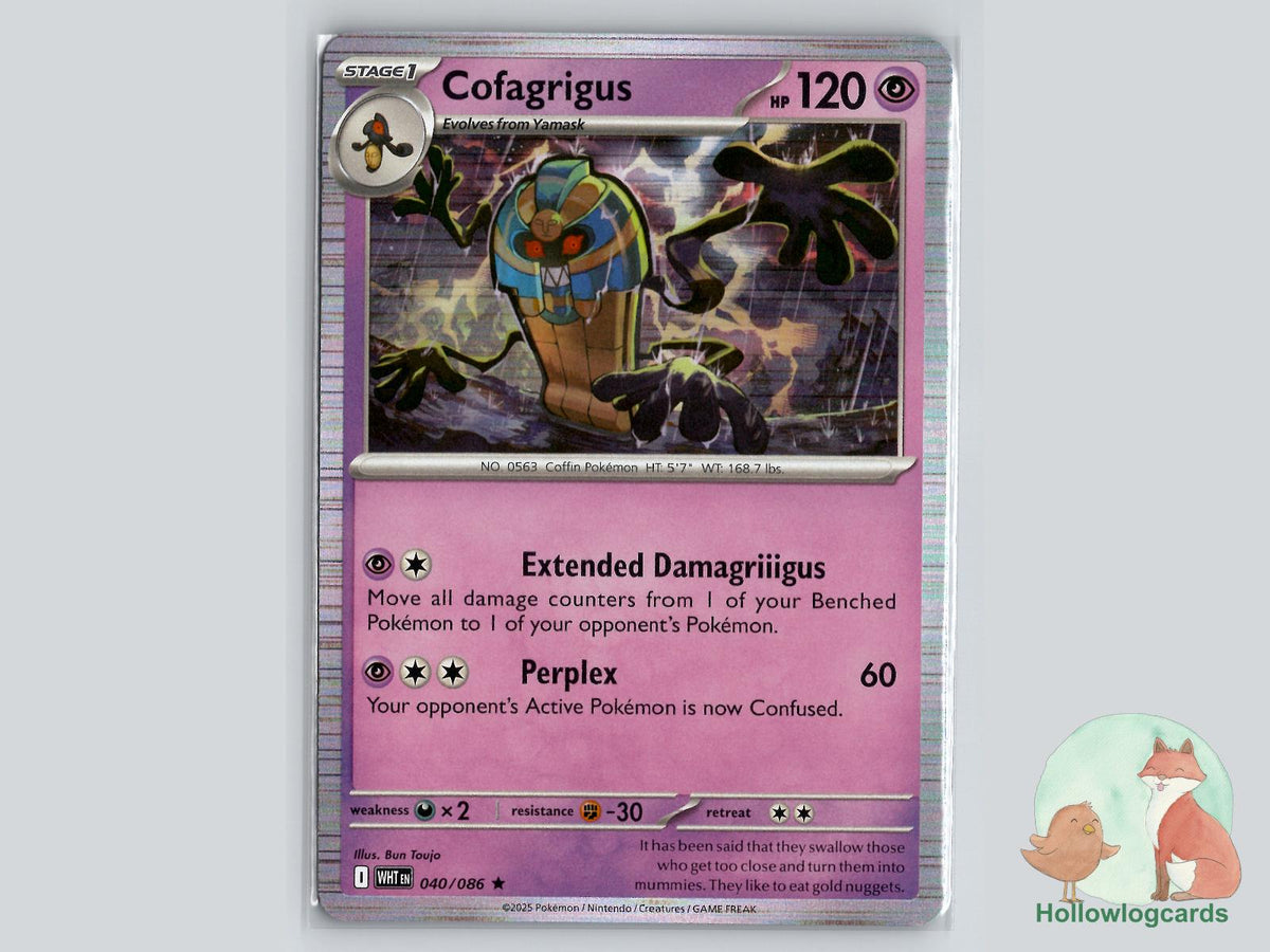 Cofagrigus (040/086) - White Flare Pokémon Card
