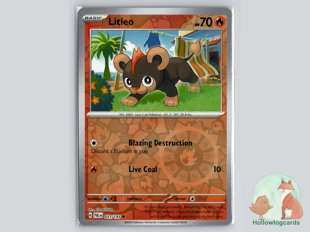 Litleo (031/193) - Paldea Evolved Pokémon Card