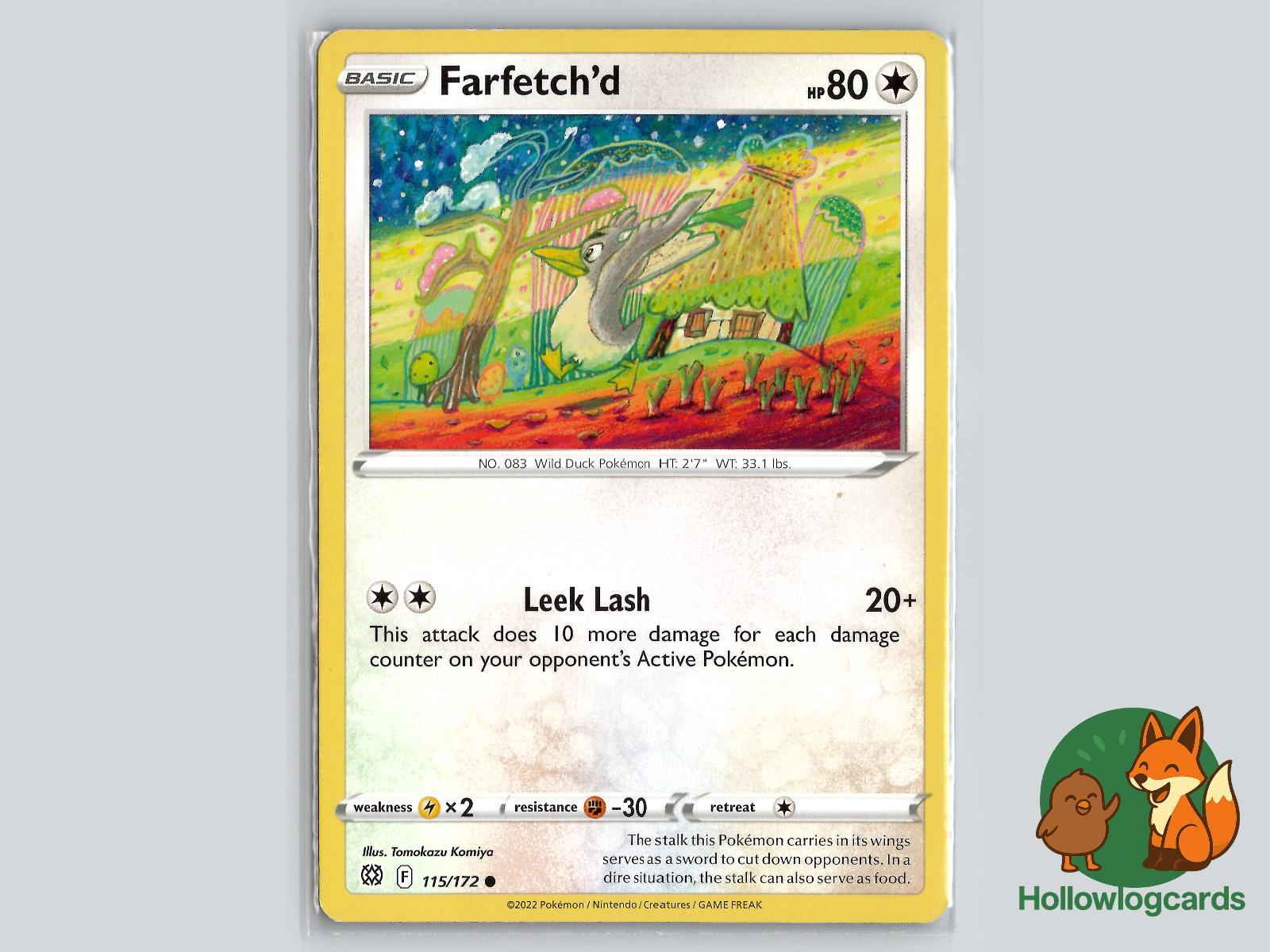 Farfetch'd (115/172) - Brilliant Stars Pokémon Card