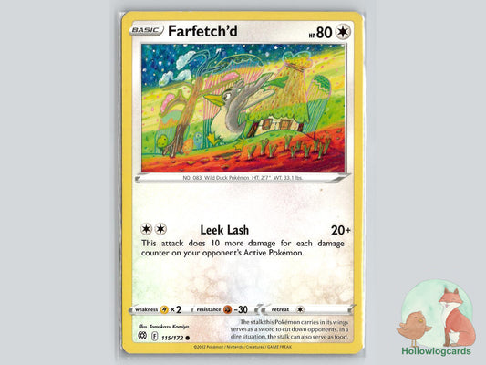 Farfetch'd (115/172) - Brilliant Stars Pokémon Card