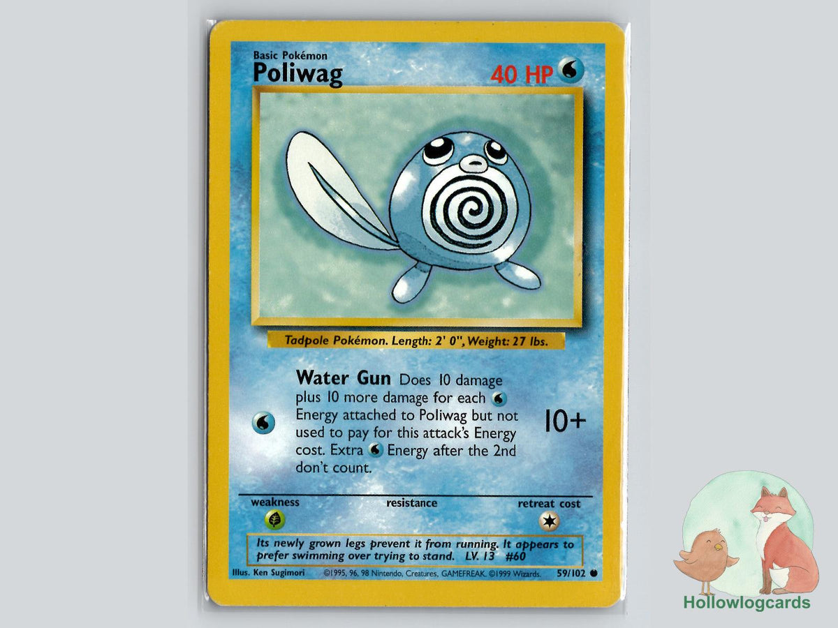 Poliwag (59/102) - Base Pokémon Card