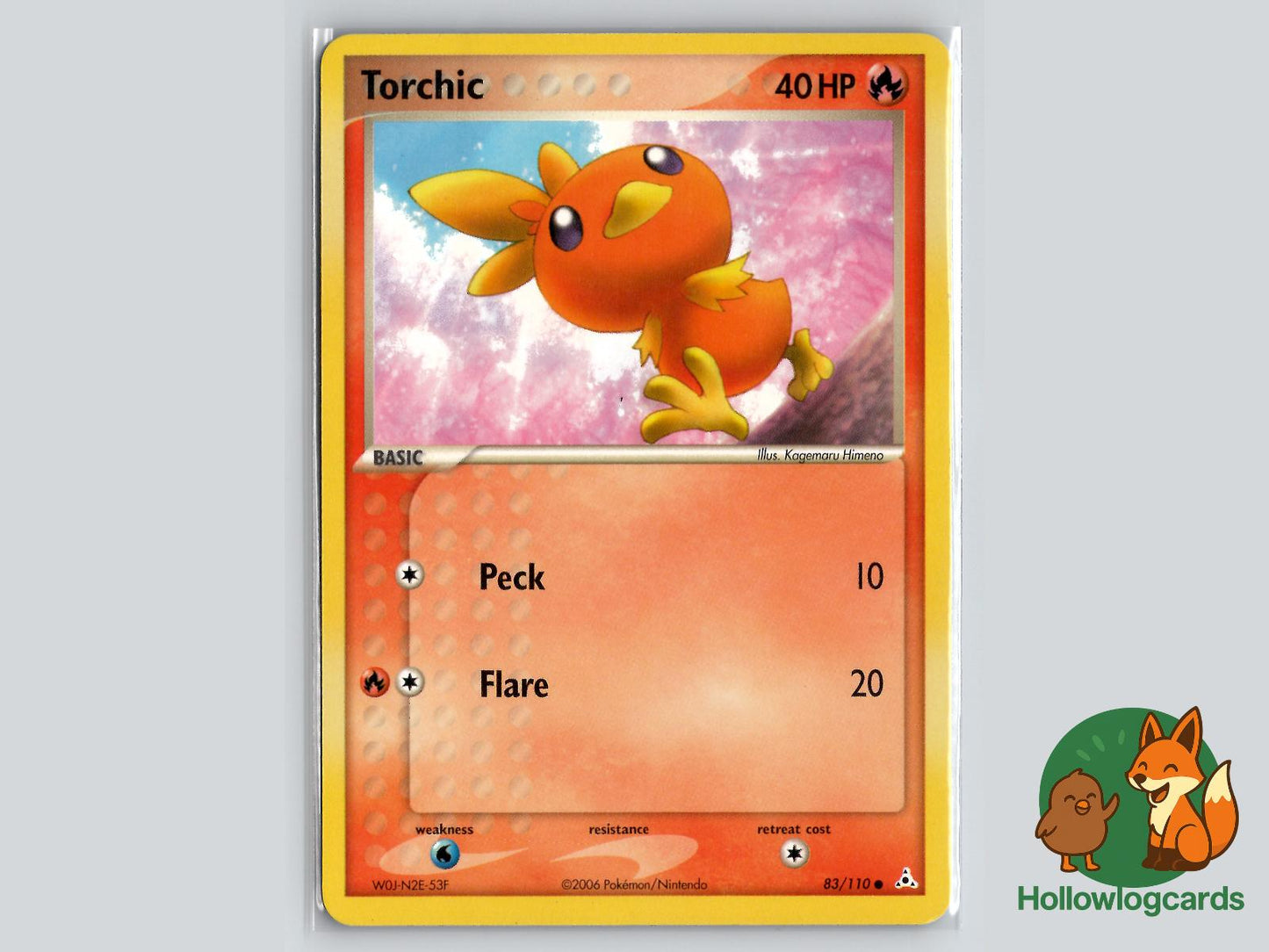 Torchic (83/110) - Holon Phantoms Pokémon Card