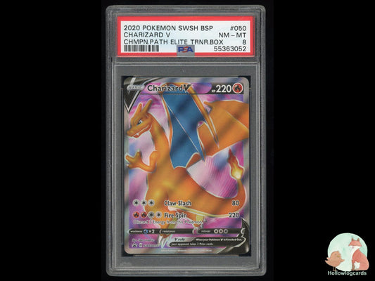 Graded Charizard V (050/073) Pokémon Card