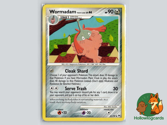 Wormadam Trash Cloak (51/99) - Arceus Pokémon Card