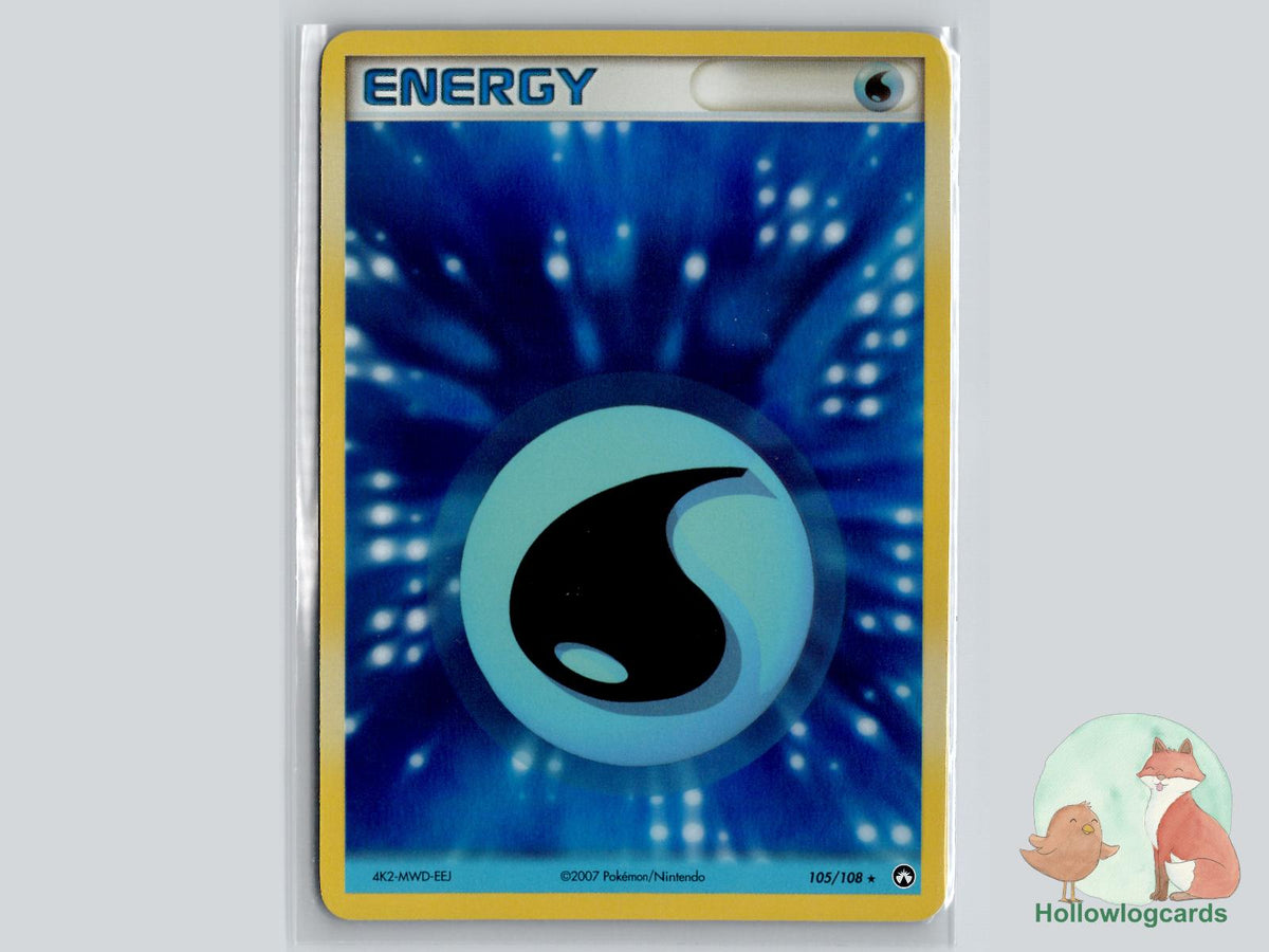 Water Energy (105/108) - Power Keepers Pokémon Card