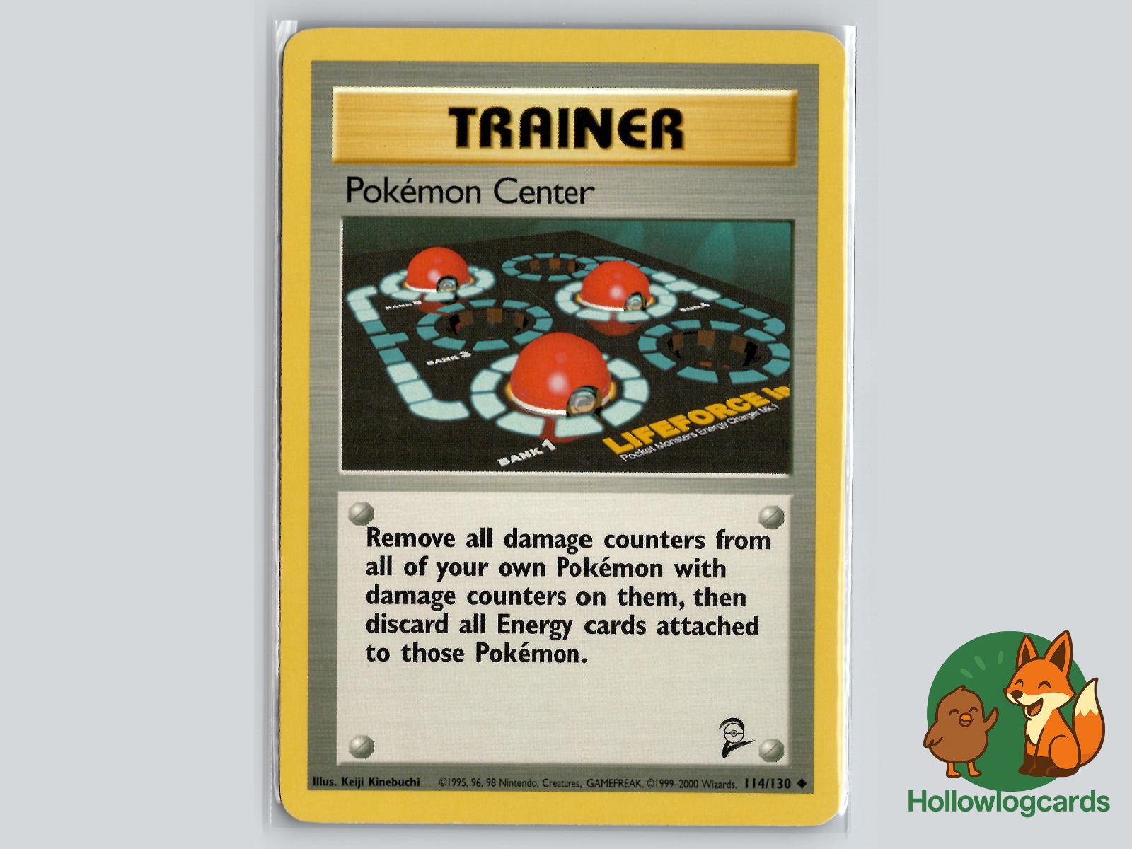 Pokemon Center (114/130) - Base Set 2 Pokémon Card