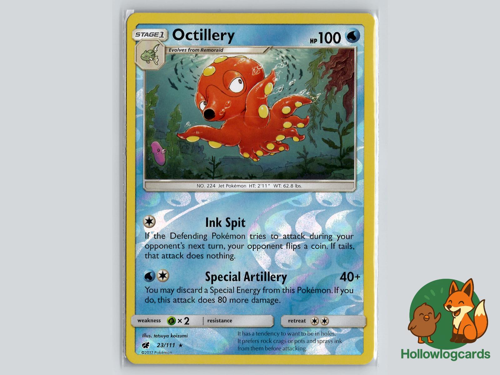 Octillery (23/111) - Crimson Invasion Pokémon Card