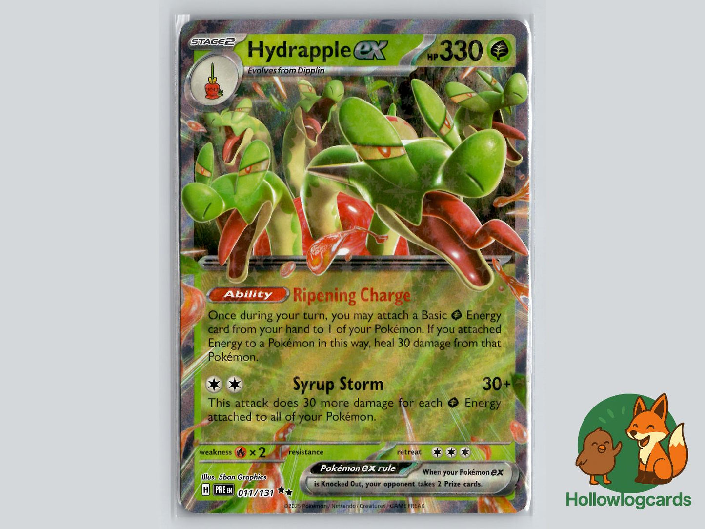 Hydrapple ex (011/131) - Prismatic Evolutions Pokémon Card