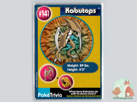 Kabutops (141) Pokémon Card