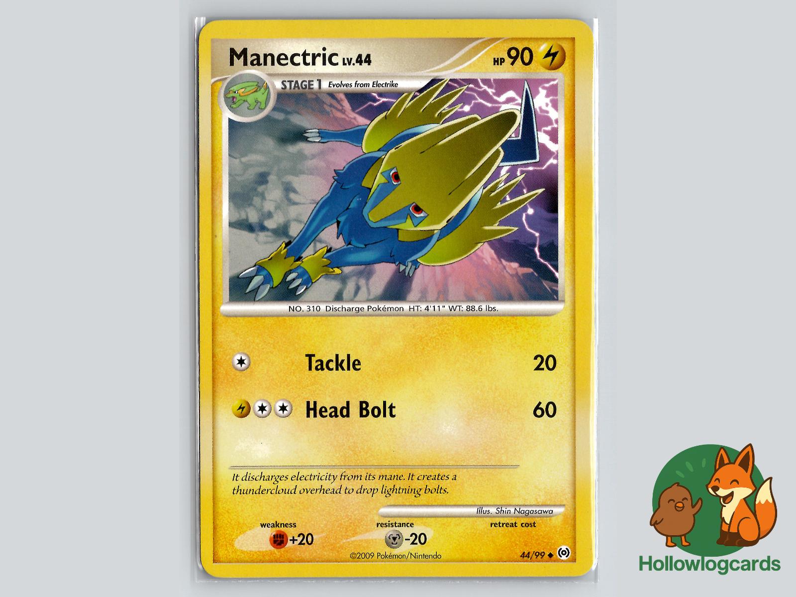 Manectric (44/99) - Arceus Pokémon Card