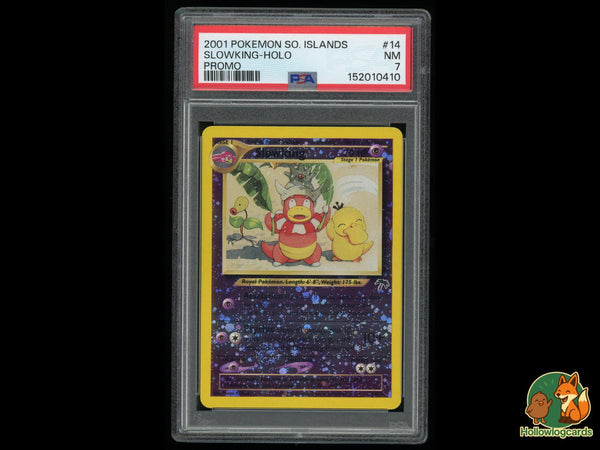 Graded Slowking Holo (14/18) Southern Islands Promo - PSA 7