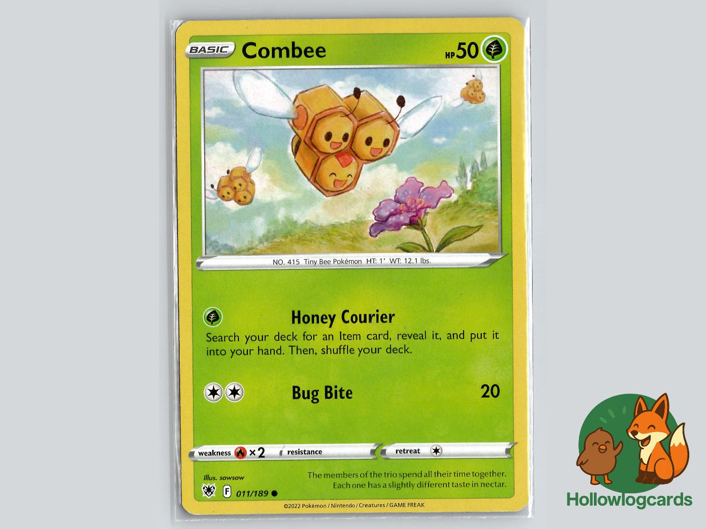Combee (011/189) - Astral Radiance Pokémon Card