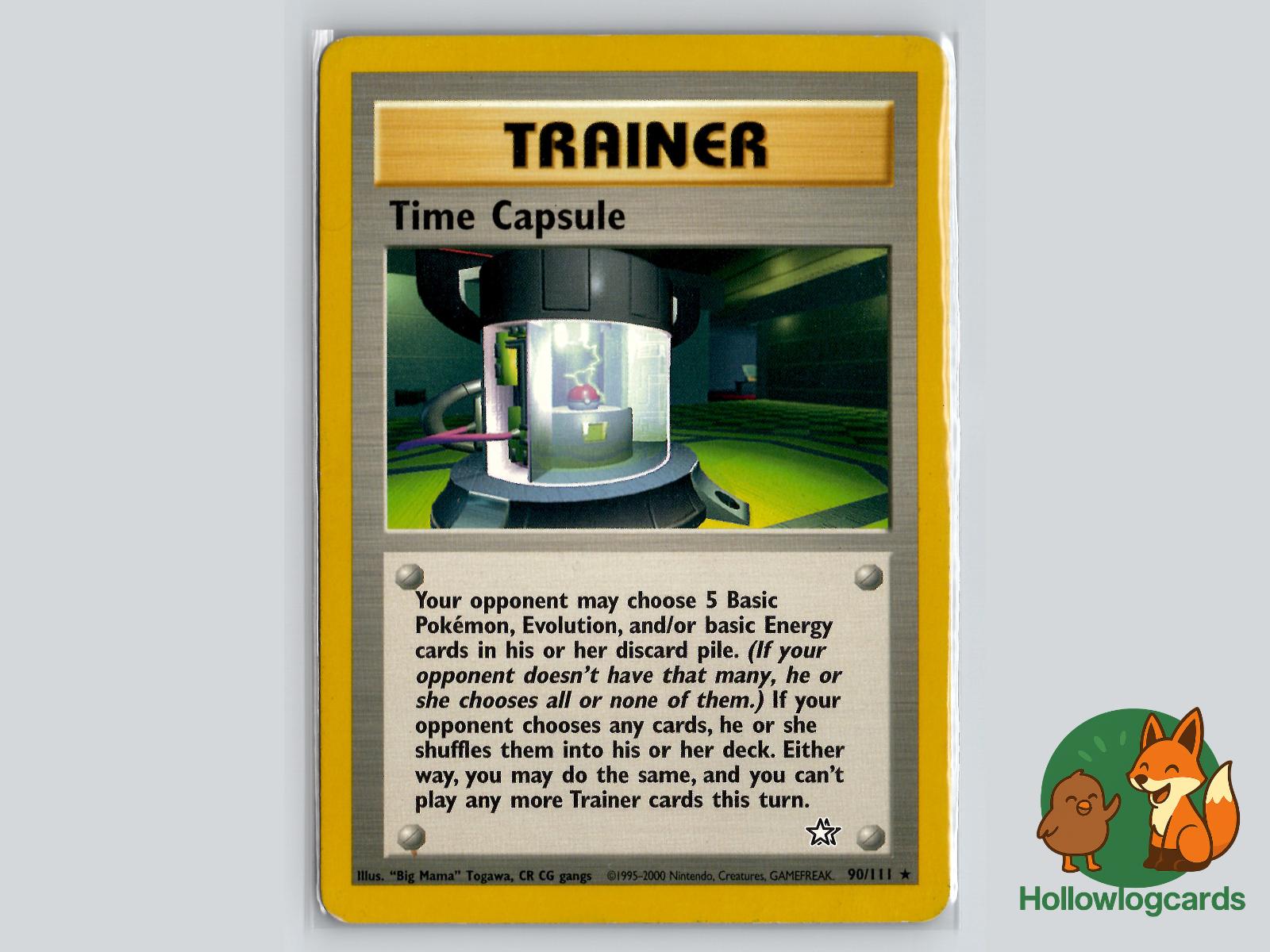 Time Capsule (90/111) - Neo Genesis Pokémon Card