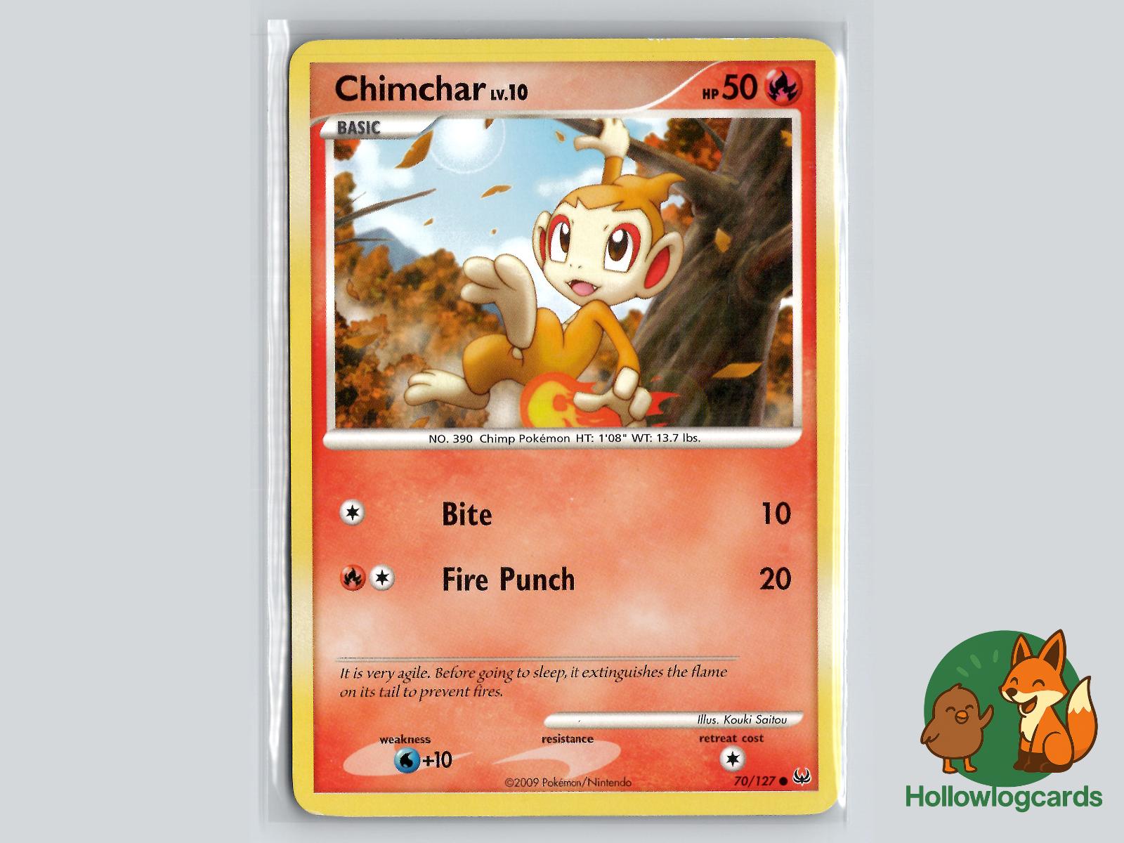 Chimchar (70/127) - Platinum Pokémon Card