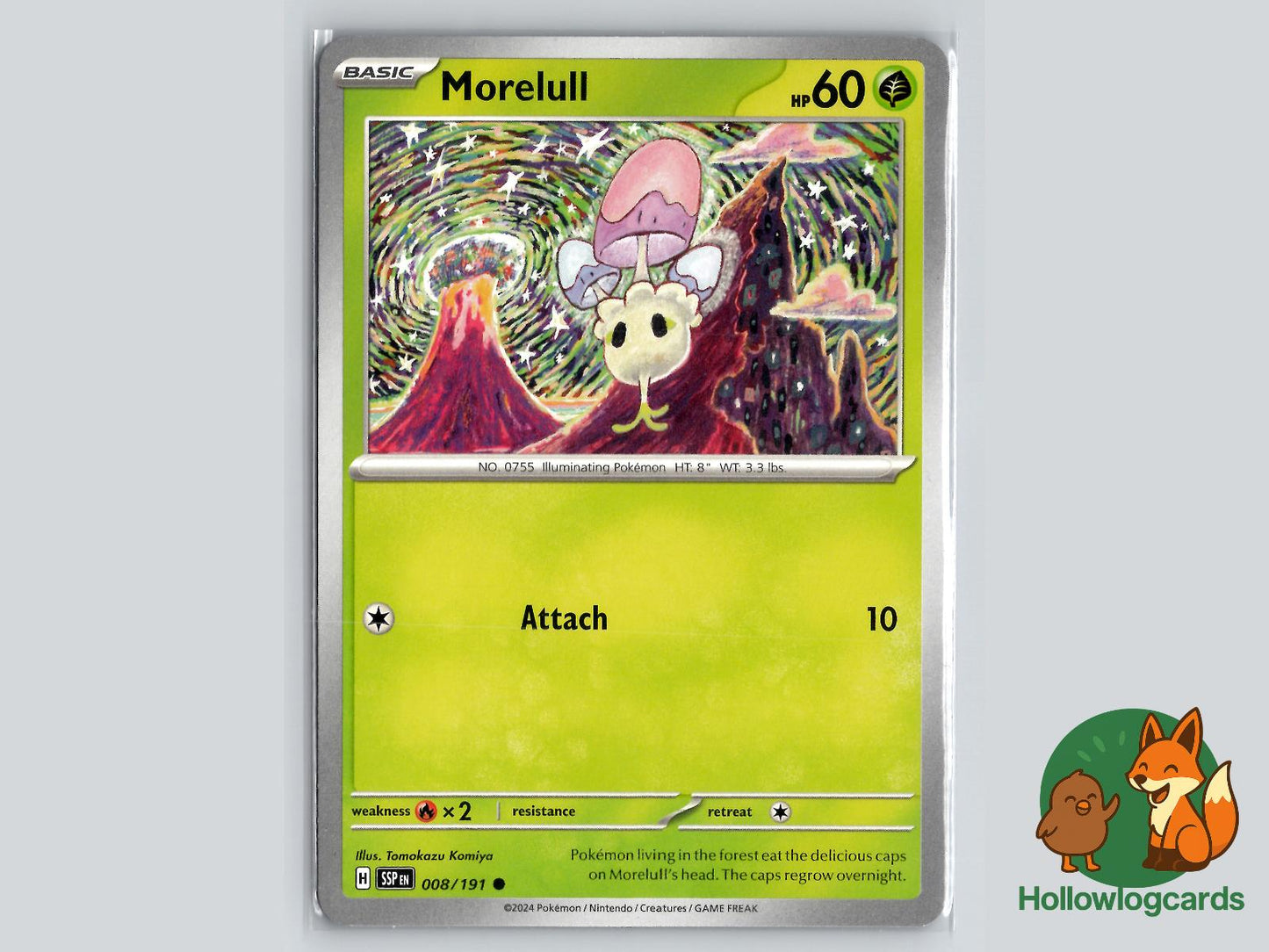 Morelull (008/191) - Surging Sparks Pokémon Card