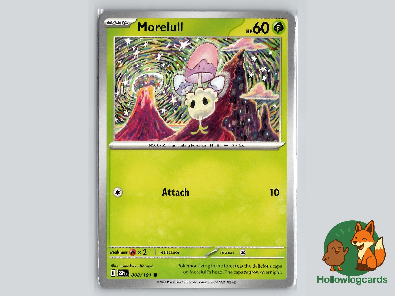 Morelull (008/191) - Surging Sparks Pokémon Card