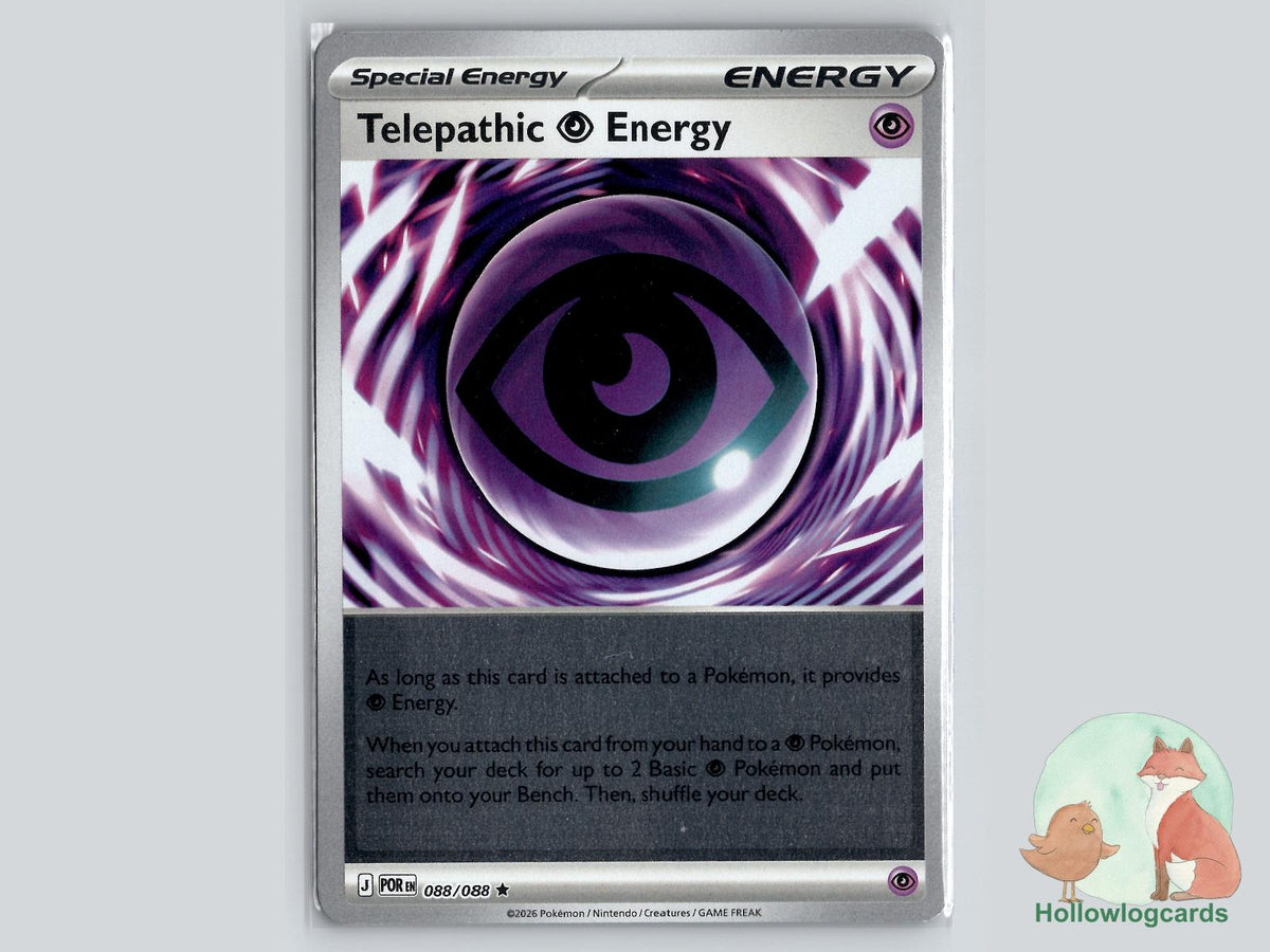 Telepathic Psychic Energy (088/088) Pokémon Card